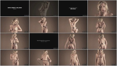 SheDontBlush – 2010-05-15 – Julia Crown – a Pink Present (Video) Full HD MOV 1920×1080
